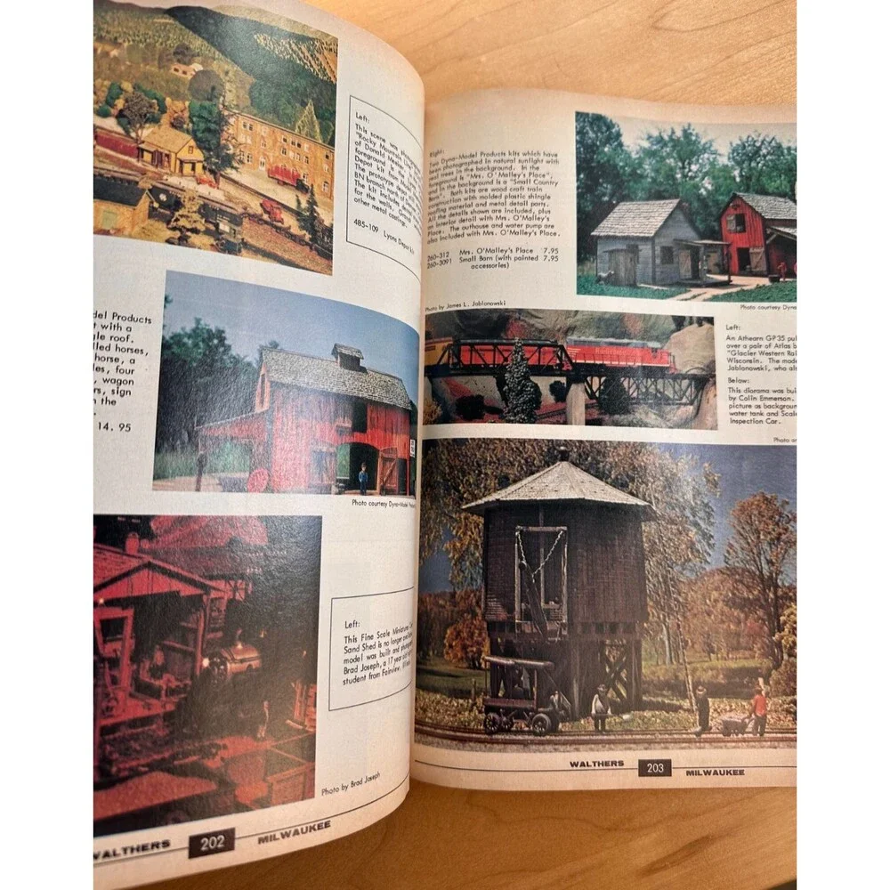Walthers 1977 HO Railroad Catalog & Craft Train Reference Manual Vintage 336 Pgs